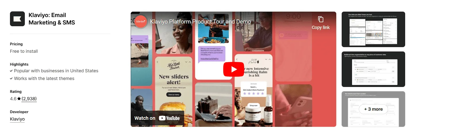 Klaviyo: Email Marketing & SMS